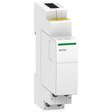 SCHNEIDER ELECTRIC A9C15924 Control IACT24 Acti9 de bajo nivel e indicadores auxiliares para