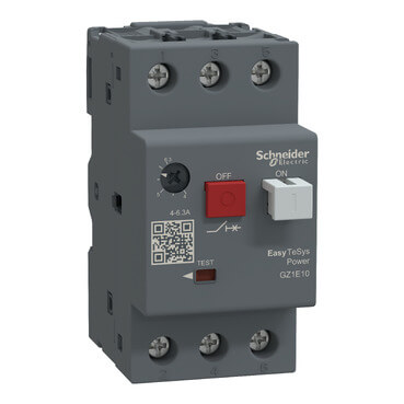SCHNEIDER ELECTRIC GZ1E10 Interruptor termomagnetico EasyPact TVS para proteccion de m
