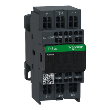SCHNEIDER ELECTRIC LC1D093P7 Contactor Mag. TeSys D AC3, 9A 1NC-NA, 440 V, Ubobina 230 V